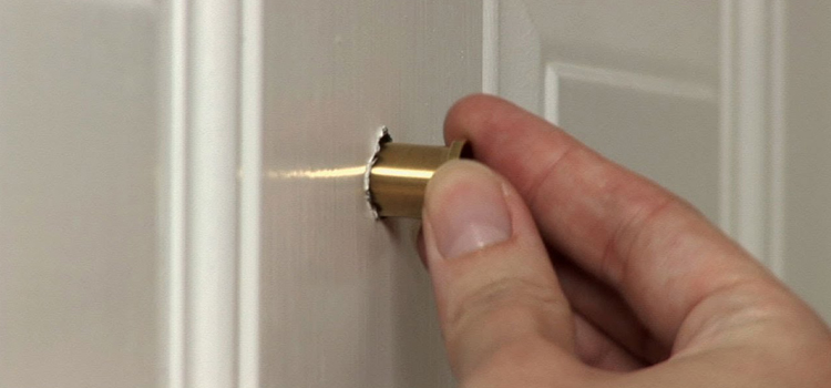 peephole door repair in Eustis